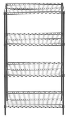 Yüksel, 4 KATLI RAF GRİ BOYALI 61x122x183 cm, 4K-GRBY-61x122x183
