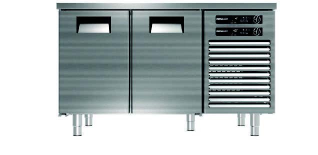 Yüksel, TEZGAH TİP MİX İKİ KAPILI -2/ +8 °C, 10/ -20 °C 140x70x85 cm AISI 304, TT- 2ND70
