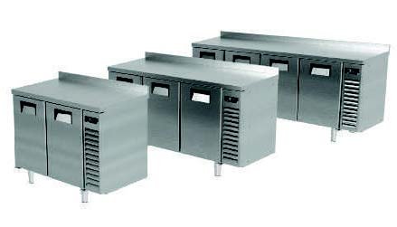 Yüksel, TEZGAH TİPİ DÖRT KAPILI - REMOTE -2/ +8 °C 206.5x60x85 cm AISI 304, TTR- 4N60